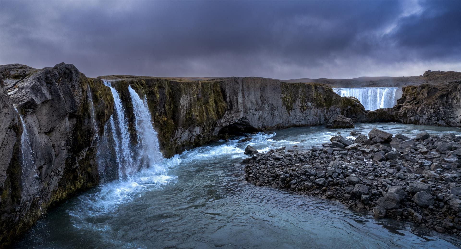 Hrafnabjargafoss Falls by Brad Friesen