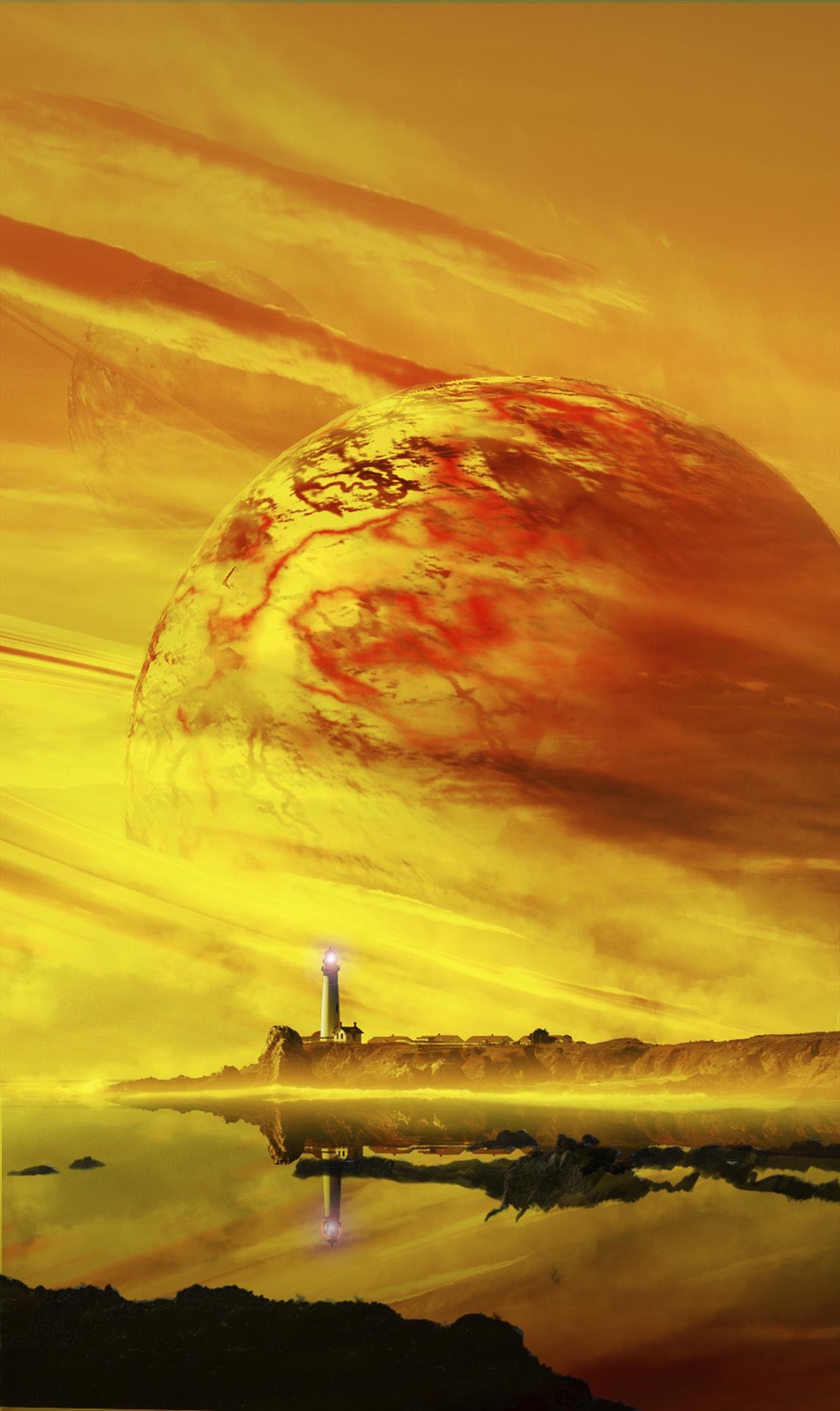 Lighthouse at the Edge of Time by Stephen M. Burns