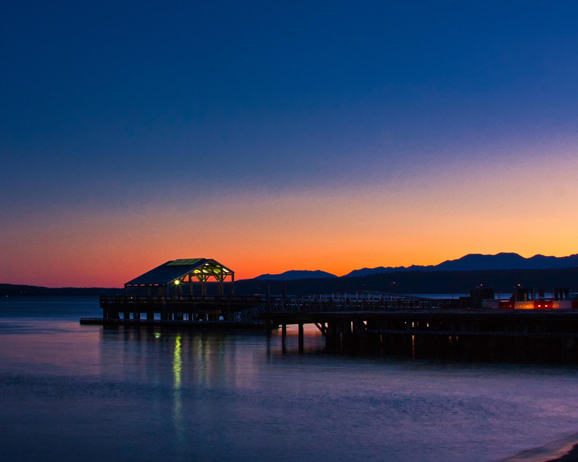 Nightfall at Port Townsend by Rick Stanford